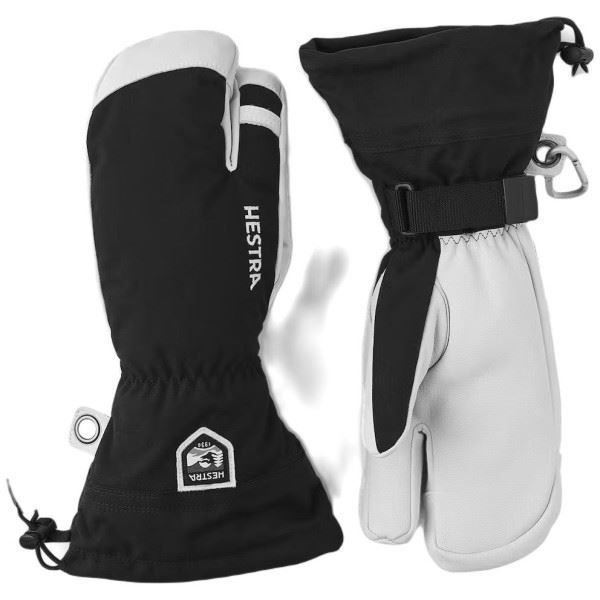Army Leather Heli Ski 3 Vinger Handschoen Soellaart.nl