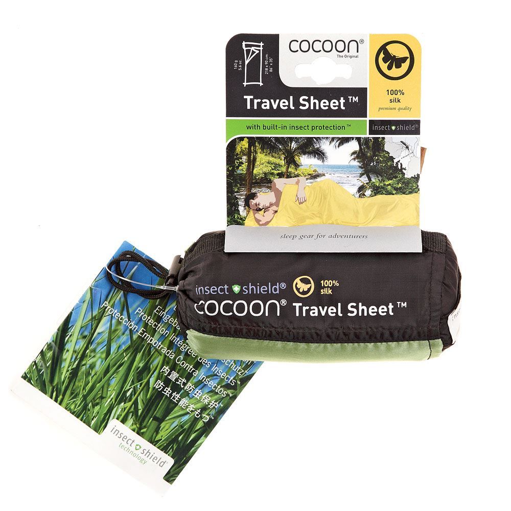 Travelsheet, Insectshield, Silk, VI ne Lakenzak Soellaart.nl