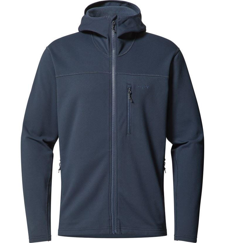 Rosson Mid Hood Fleece Heren Soellaart.nl