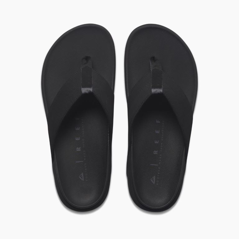 Reef The Raglan Slipper Heren Black/Gum 12