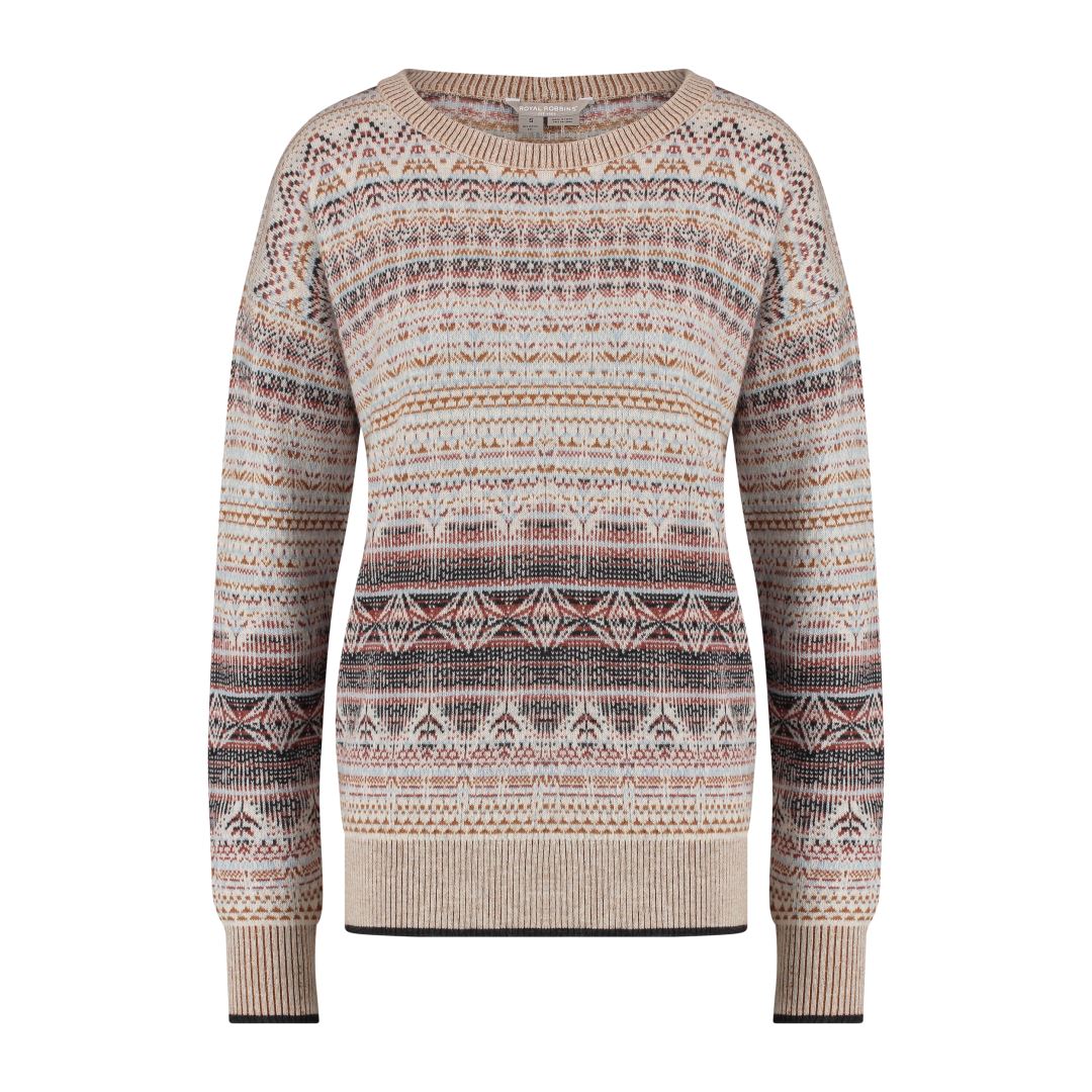 Royal Robbins Westlands Relaxed Pullover - Trui - Dames - Beige - Maat M