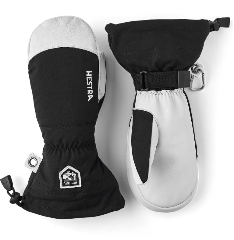Hestra Army Leather Heli Ski Want Black 6