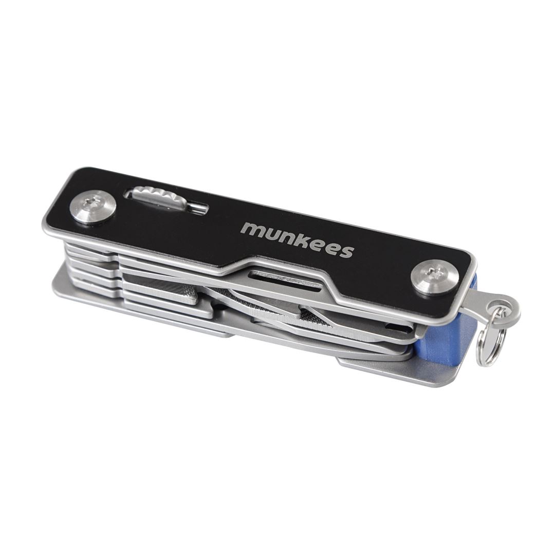 Munkees Pocket Knife Lock Zakmes Blauw