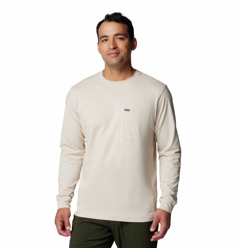 Columbia Landroamer™ LS T-Shirt Heren Dark Stone M