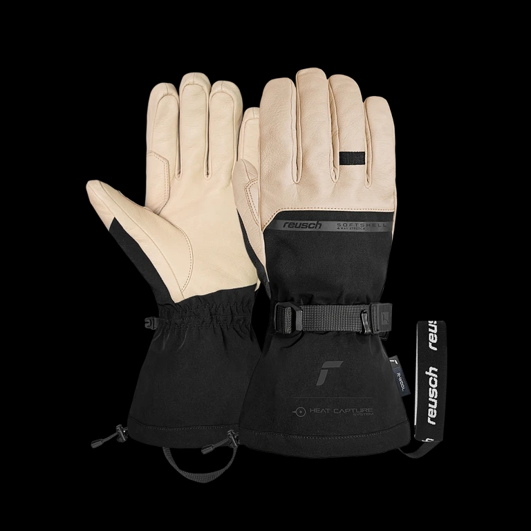 Reusch Duality R-WOOL Handschoen Tan / Black 9