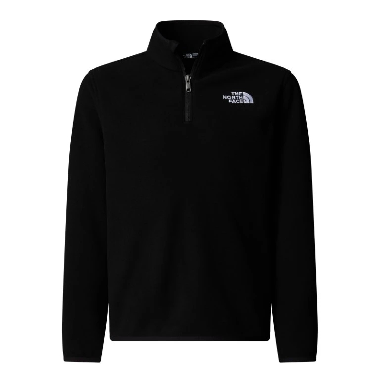 The North Face Glacier 1/4 Zip Fleece Kinderen TNF Black M
