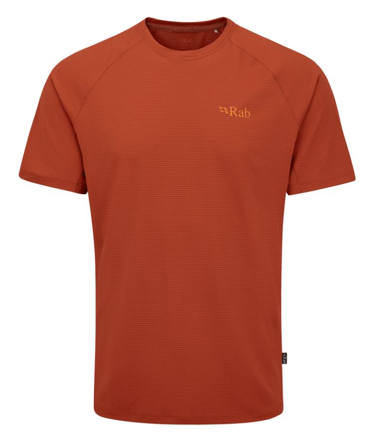 Rab Sonic Workout T-shirt Heren Red Clay M