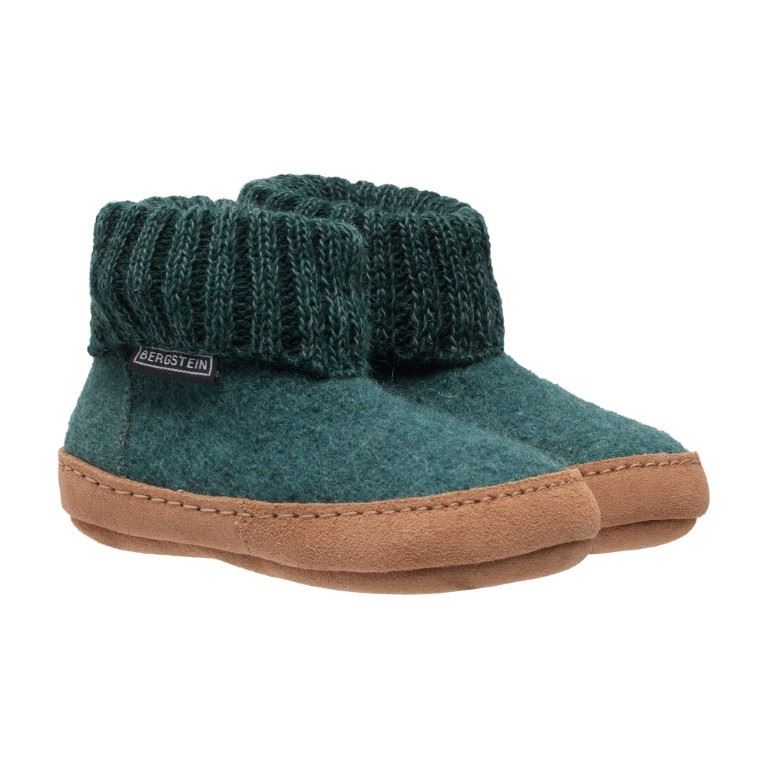 Bergstein Cozy Lux Slof Kinderen Seagreen 27