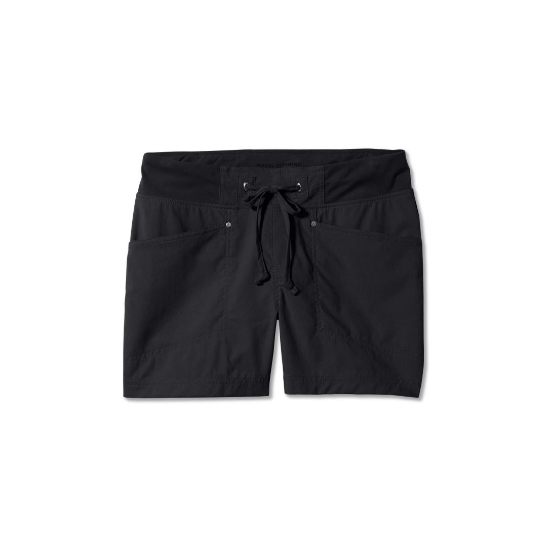Royal Robbins Jammer Knit Knicker Kortebroek 037 Jet Black M