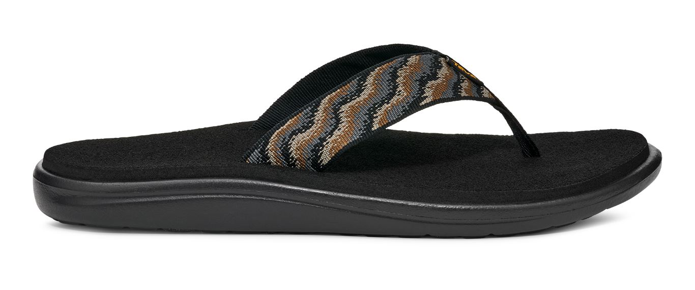 Teva Voya Flip Slipper Heren Neon Wave Desert Taupe 12