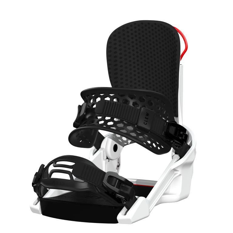 Clew - Freedom - step-in snowboard binding - white -version | step on bindings
