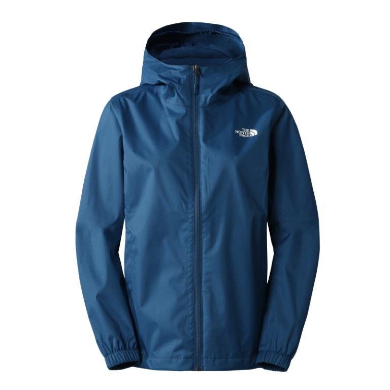The North Face Quest Regenjas Dames Shady Blue/TNF White L