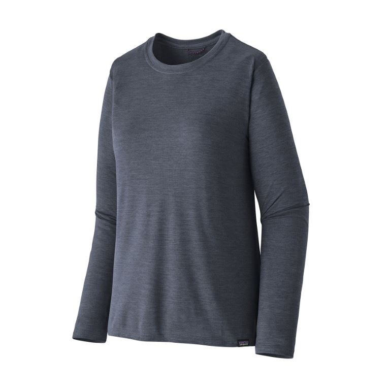 Patagonia L/S Capilene Cool Daily Shirt Dames Smolder Blue - Light Smolder Blue X-Dye XL