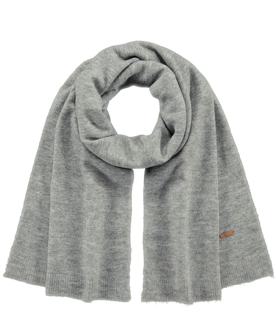 Barts Witzia Scarf Sjaal Dames Heather Grey One Size