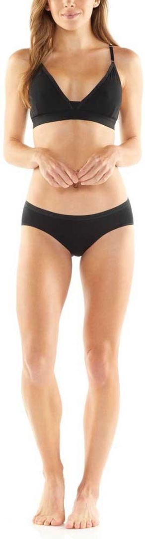 Icebreaker Siren Hipkini Onderbroek Dames Black S