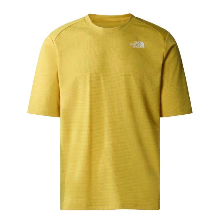 The North Face Shadow S/S T-Shirt Heren Yellow Silt L
