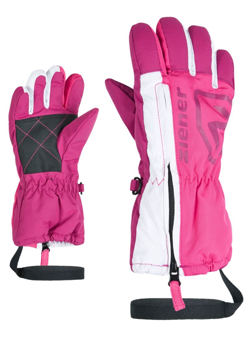 Ziener Leo Minis Kinder Handschoen Pop Pink 92cm