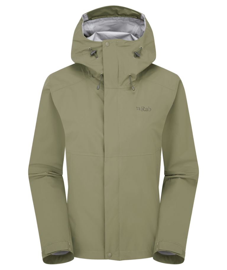 Rab Firewall Hardshell Jas Dames Light Khaki S