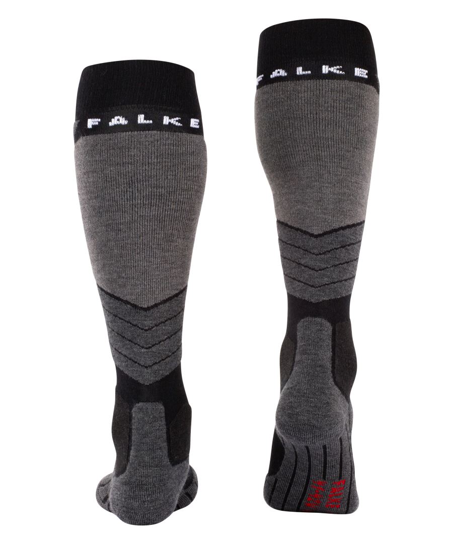 Falke SK2 Intermediate Wool Skisok Dames Black-Mix 35-36