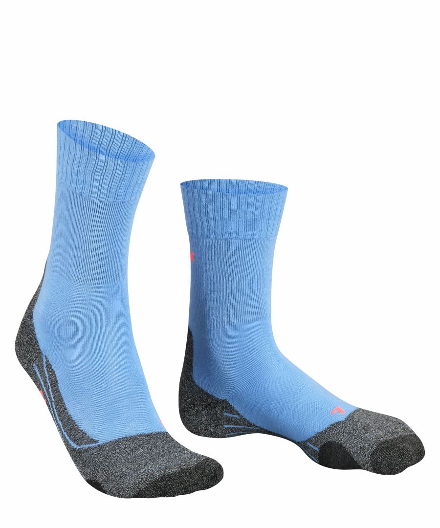 FALKE TK2 Dames Sokken - Blauw - Maat 35-36