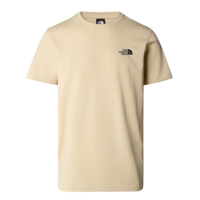 The North Face S/S Simple Dome T-shirt Heren Gravel M
