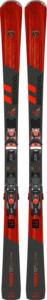 Rossignol Forza 70° V-Ti + Ski Red 173