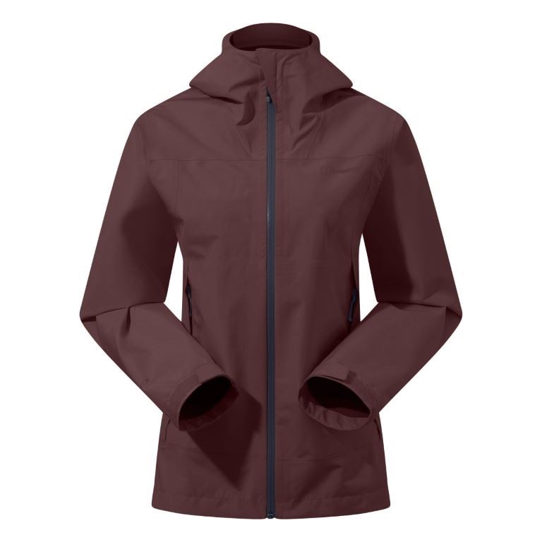 Berghaus Paclite Dynak Pz Hardshell Jas Dames Dark Brown 12
