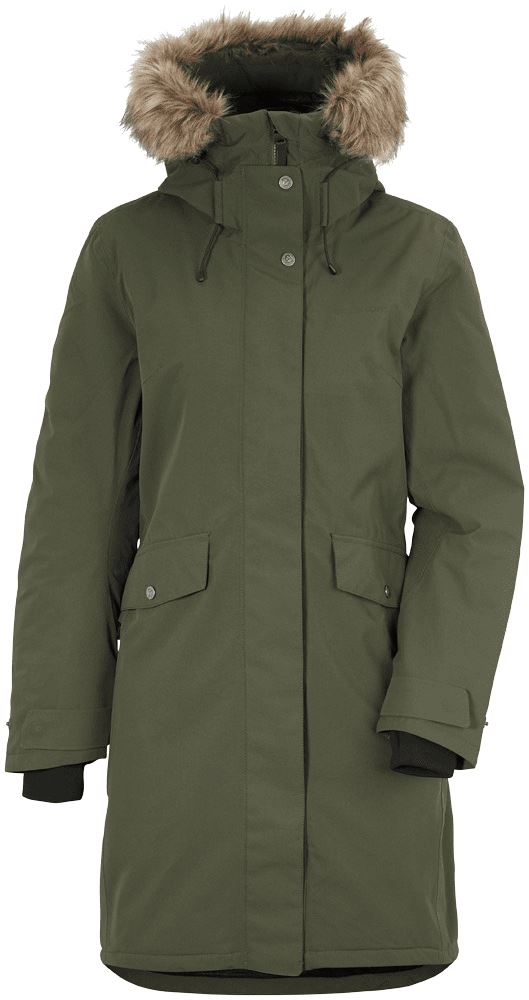 Didriksons Erika Winterjas Dames Deep Green 42