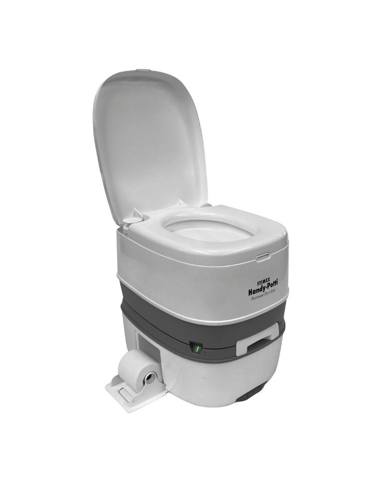 Stimex Handy Potti Platinum Plus Line Camping Toilet Grijs