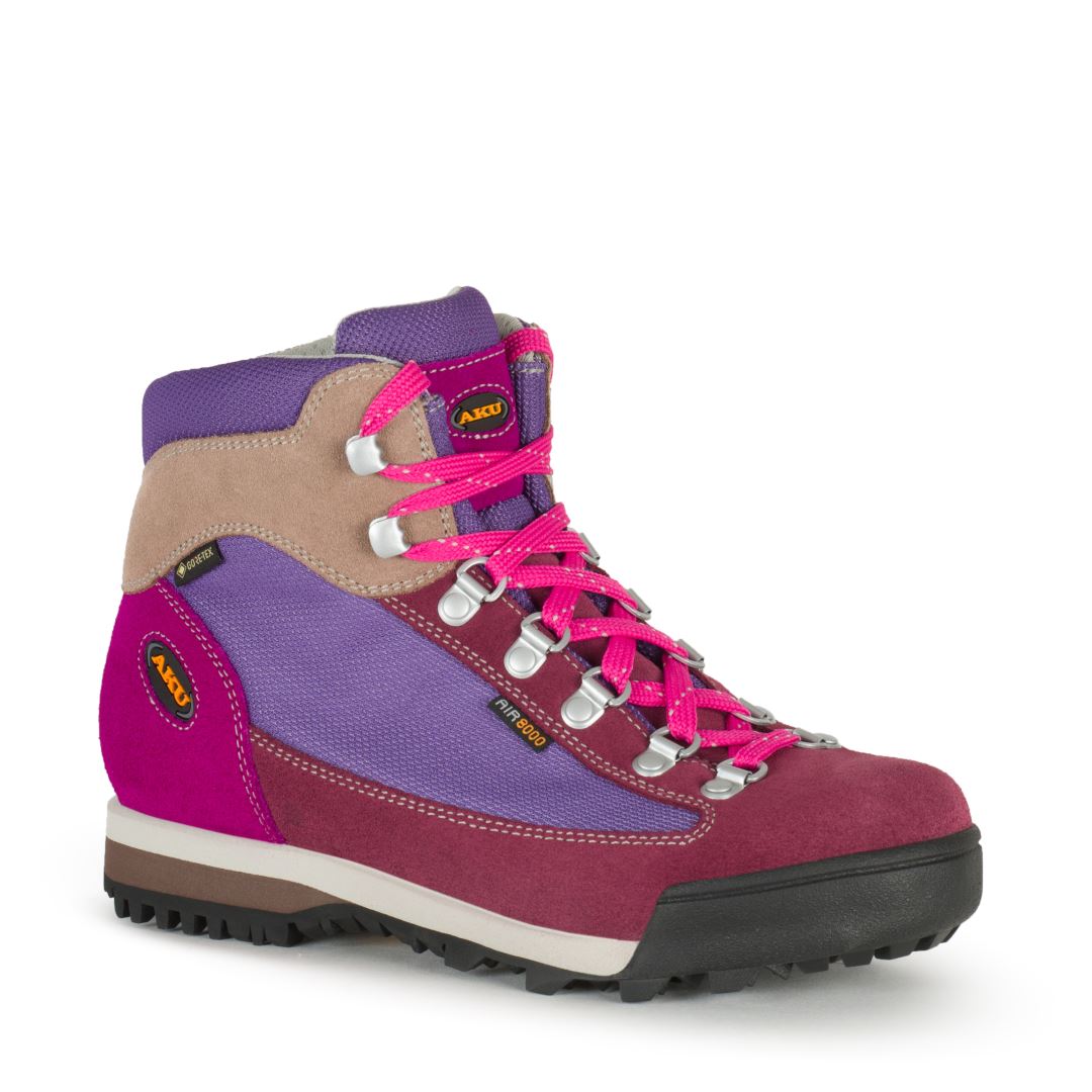 AKU Ultra Light Orig.Gtw Dames Hoge Wandelschoen Lilac/Violet 5