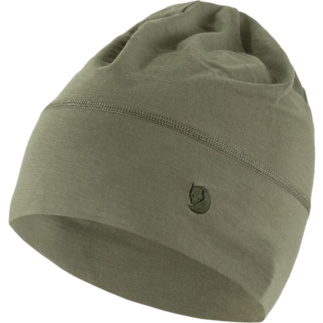 Fjällräven Abisko Lite Wool Beanie Unisex Muts (fashion) - Light Olive