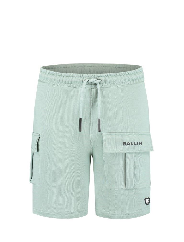 Ballin Regular fit Cargo Kortebroek Kinderen Green 16