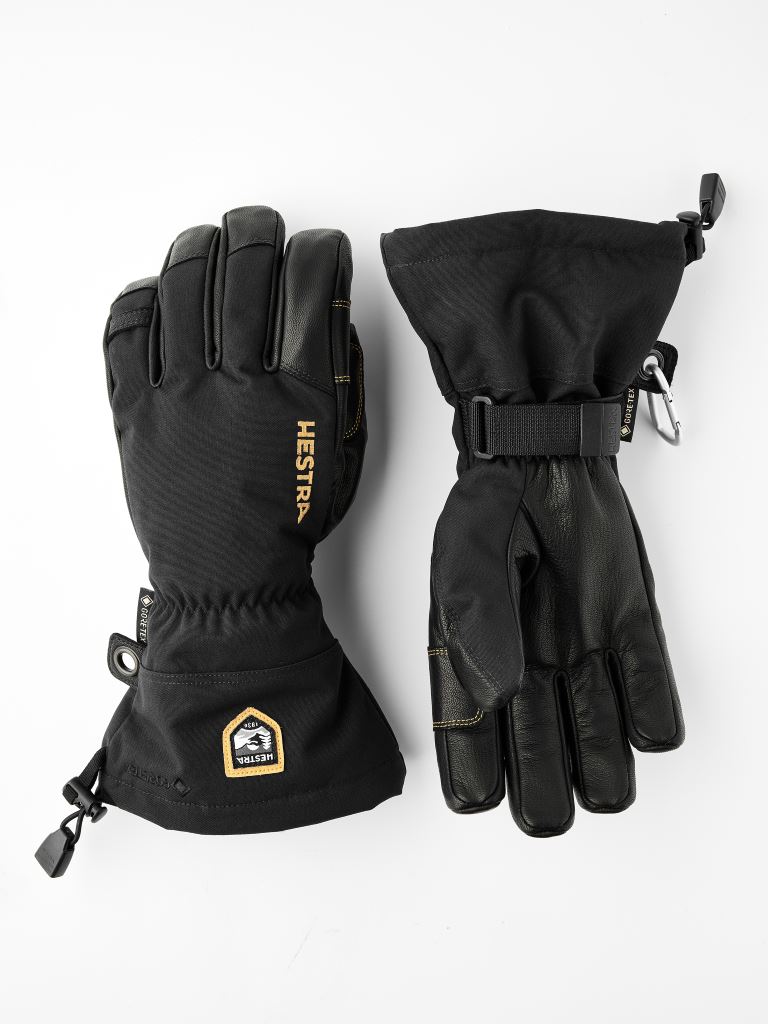 Hestra Army Leather Gore-Tex Handschoen Black/Black 7
