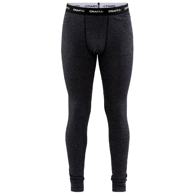 Craft Core Wool Merino Thermobroek Heren Black Melange S