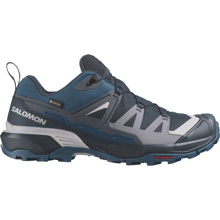 Salomon X Ultra 360 Gtx Lage Wandelschoen Heren Carbon/India Ink/Deep Dive 11 (46)