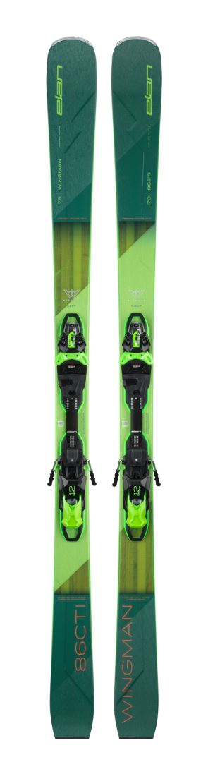 Elan Wingman 86 Cti Fusion X + Emx 12.0 Gw Fusion X Ski Green 178
