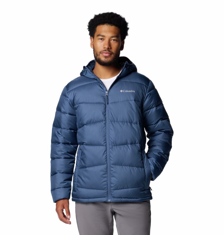 Columbia Fivemile Butte™ II Hooded Isolatiejas Heren Dark Mountain M