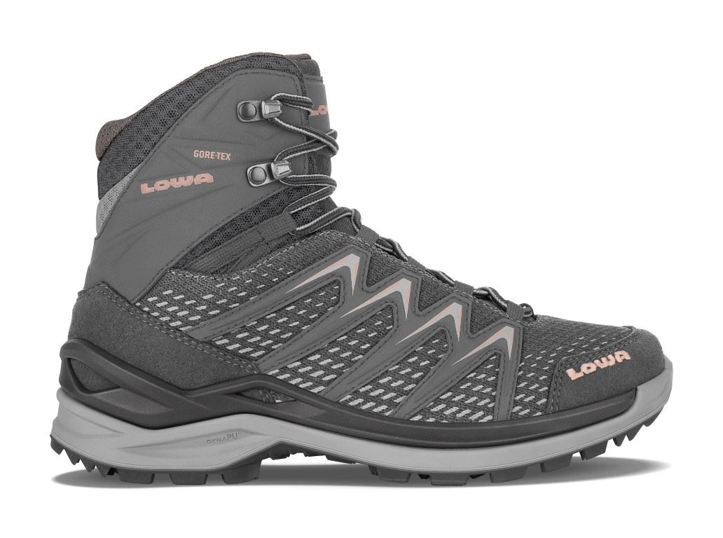 Lowa Innox Pro GTX Mid Hoge Wandelschoen Dames Anthracite/Rose 7