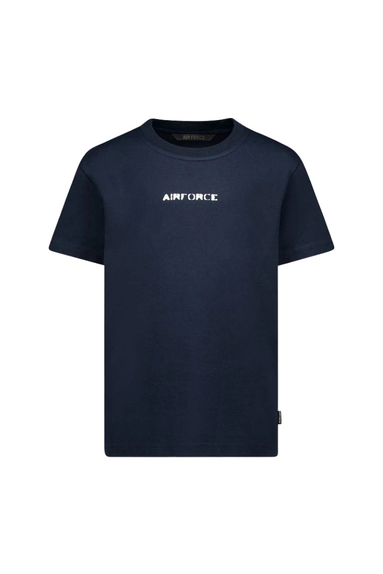 Airforce Hazy Round T-shirt Kinder - Jongens Dark Navy Blue/White 8