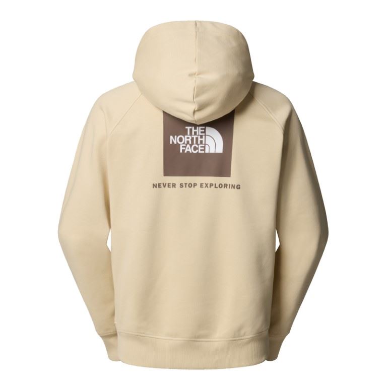 The North Face Raglan Redbox Trui Heren Gravel/Smokey Brown Xs
