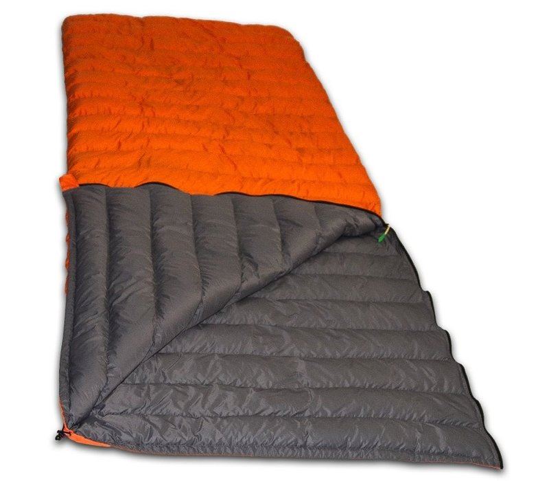 Super Compact Blanket Deken Slaapzak Orange