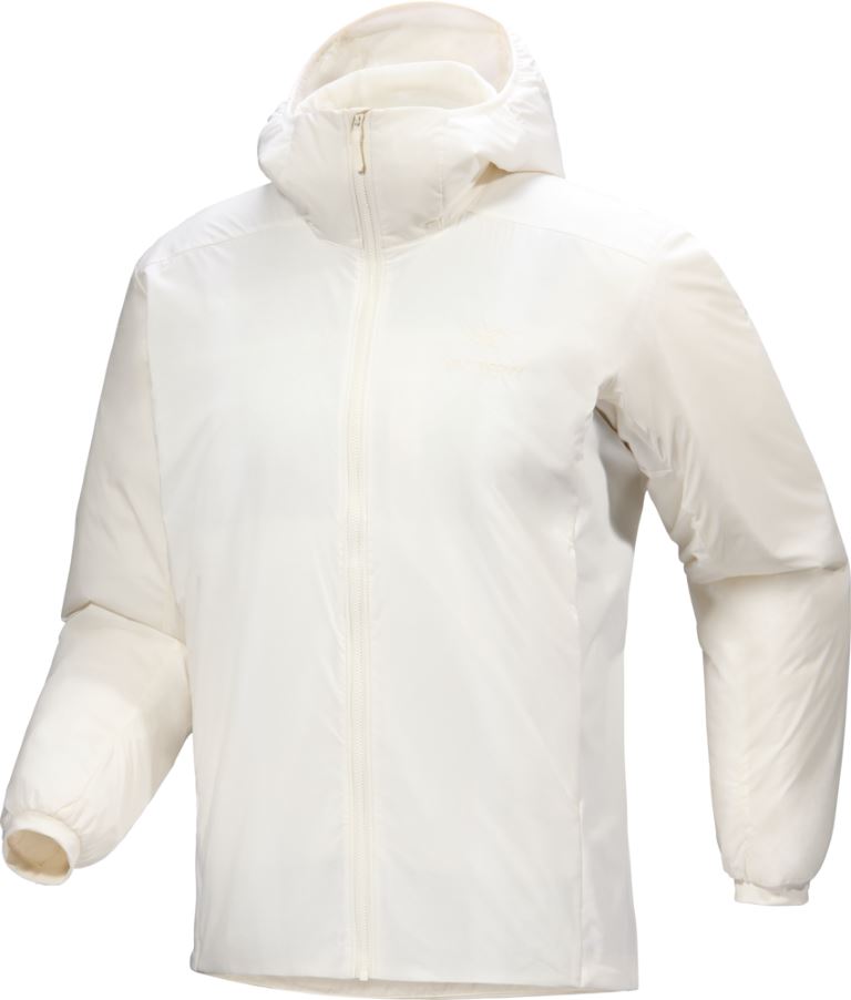 Arc&apos;teryx Atom Hoody Isolatiejas Heren Whiteout L