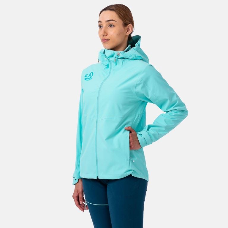 Ternua Valdur Regenjas Dames Arctic Washed M