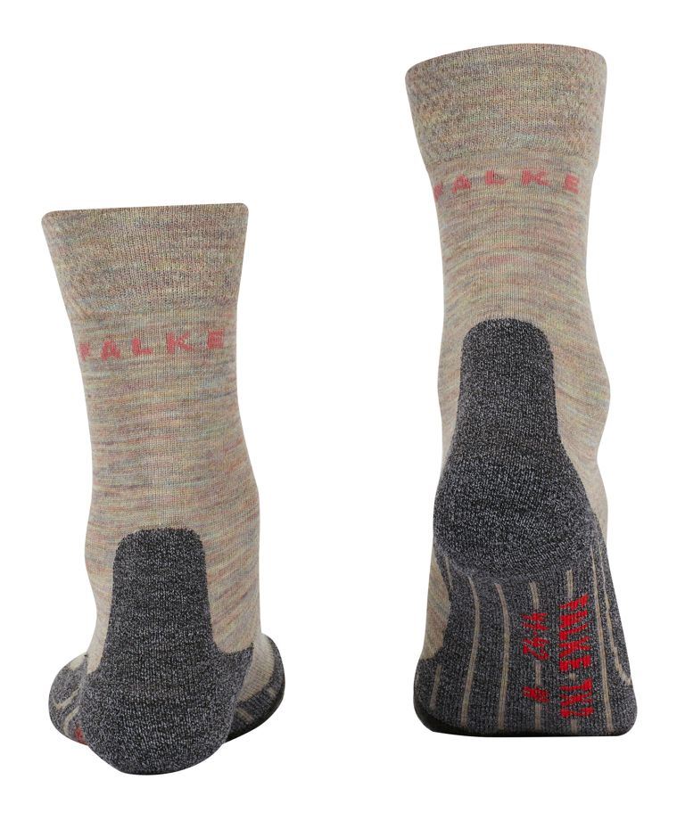 Falke TK2 Explore Melange Wandelsok Dames Moon Mist 37-38