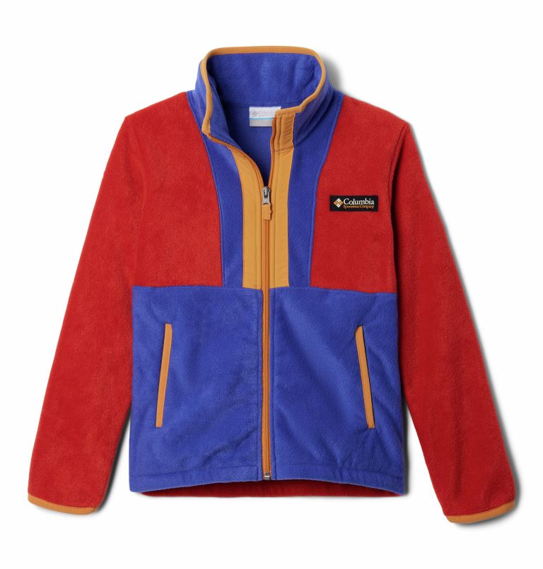 Columbia Back Bowl™ II Full Zip Fleece Kinderen Sail Red S
