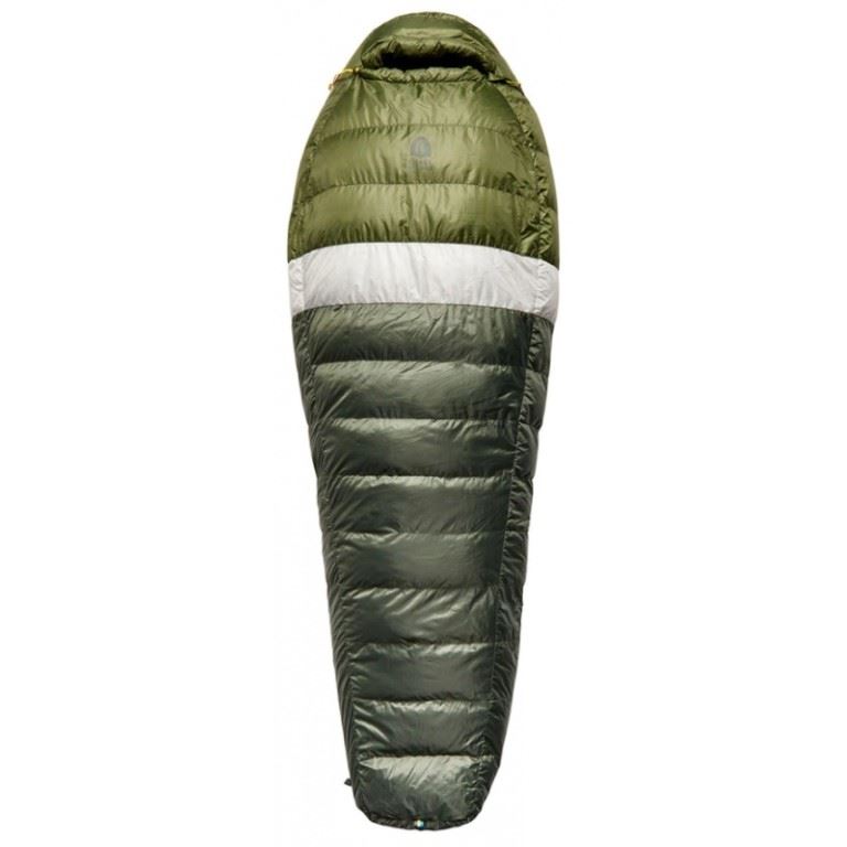 Sierra Designs Get Down 550F 20 Deg Reg Mummie Slaapzak Groen