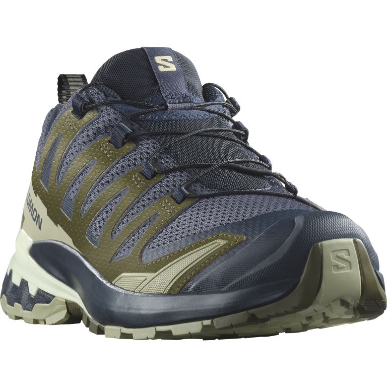 Salomon Xa Pro 3D V9 Lage Wandelschoen Heren India Ink/Olive Night/Aloe Wash 10 (44, 5)