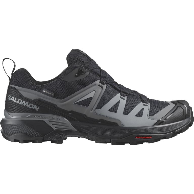 Salomon X ULTRA 360 GORE-TEX Lage Wandelschoen Heren Black/Magnet/Quiet Shade 8 (42)