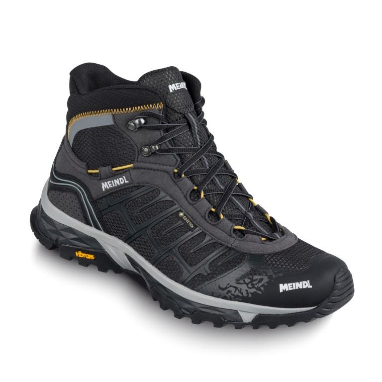 Meindl Finale Mid Gtx Hoge Wandelschoen Heren Noir/Mais 11 (46)