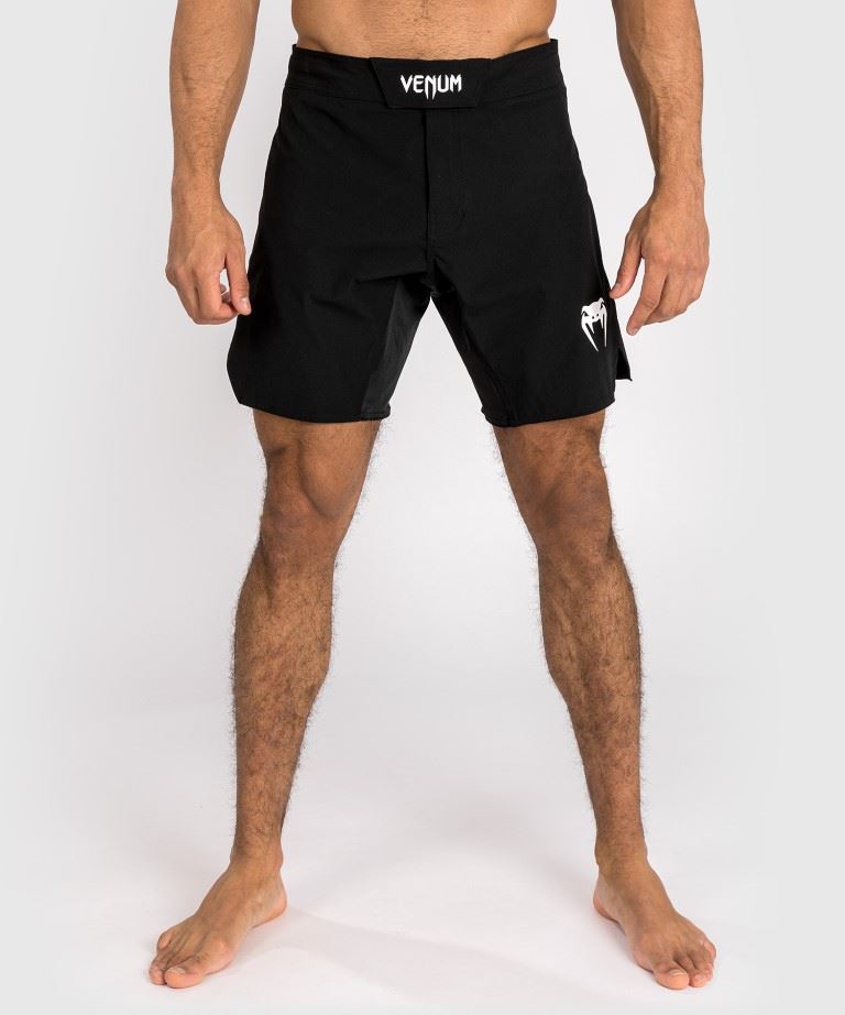 Venum Contender Fightshorts Vechtsportbroek Zwart Wit L - Jeansmaat 34